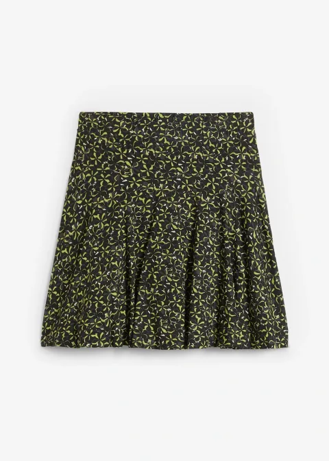 Jupe-short en viscose douce