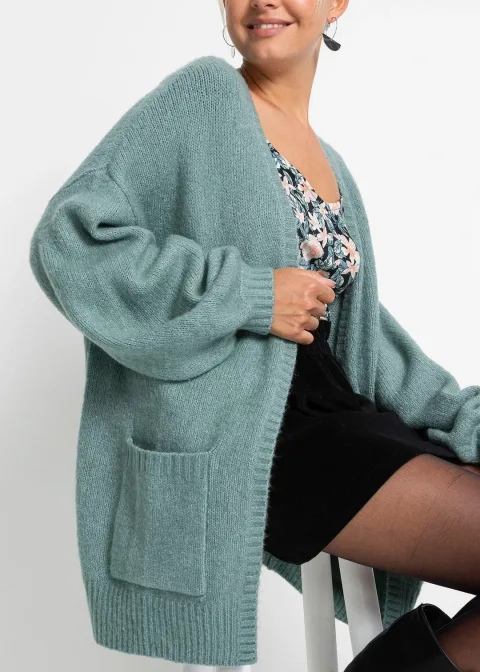Gilet en maille oversize