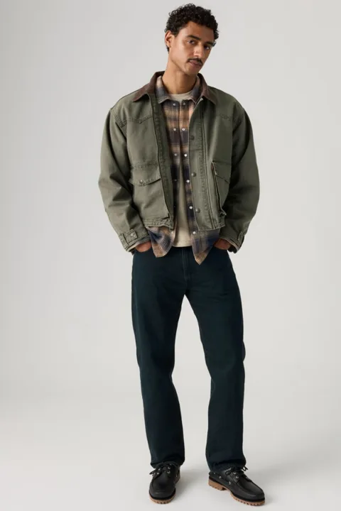Levi's Jean 555 Relaxed Straight - Homme - Bleu / Welcome To The Game - 40X32