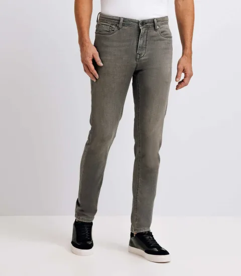 IZAC - Jean slim gris moyen
