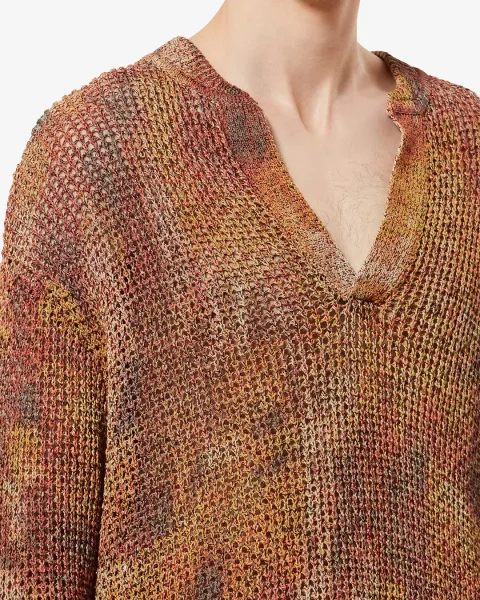 Pull Raoul - Homme - Orange - Taille L