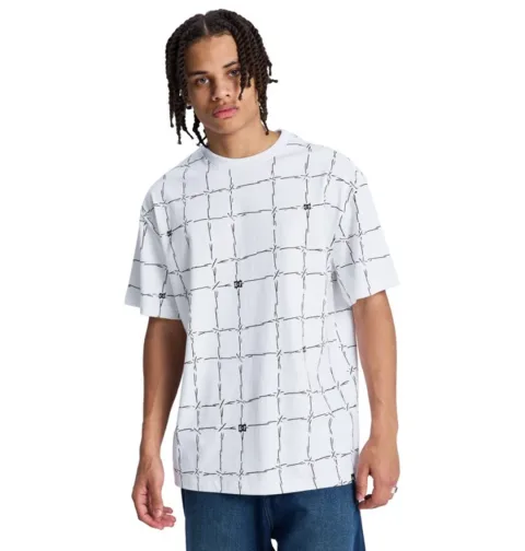 Wired Resort - T-Shirt à manches courtes Blanc Homme