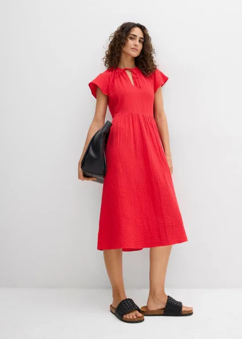 Robe douce en gaze de coton