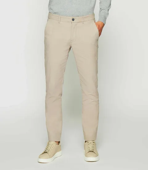 IZAC - Pantalon slack urbain gris PARFAIT