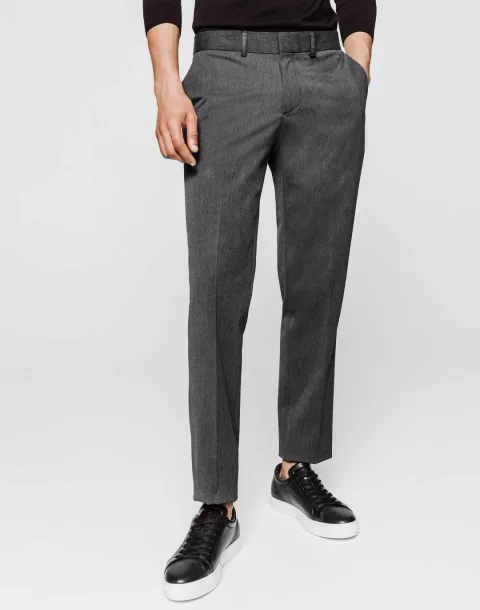IZAC - Pantalon slack gris moyen