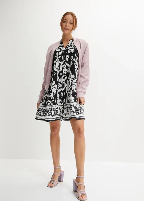Robe-tunique en viscose fluide