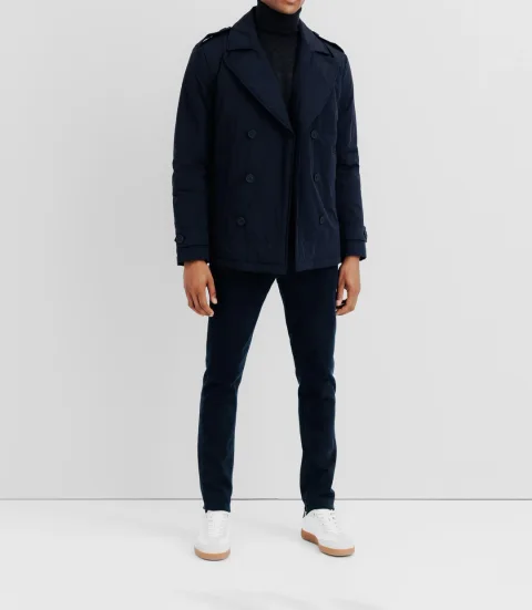 IZAC - Manteau déperlant marine