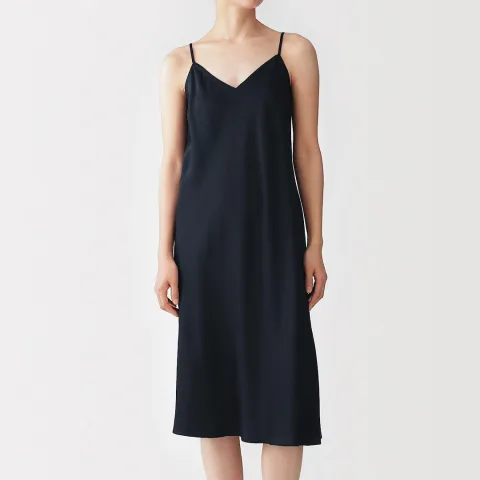 Nuisette en satin de lyocell pour femme
