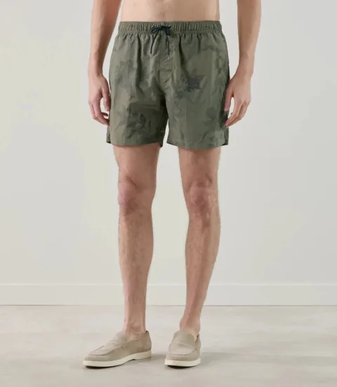 IZAC - Short de bain kaki
