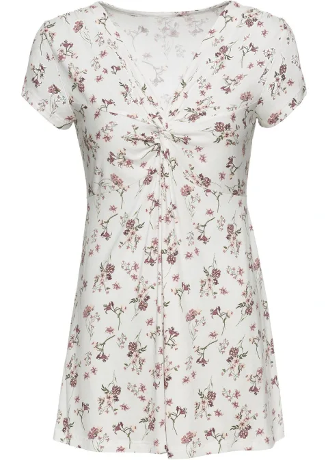 T-shirt en viscose extensible