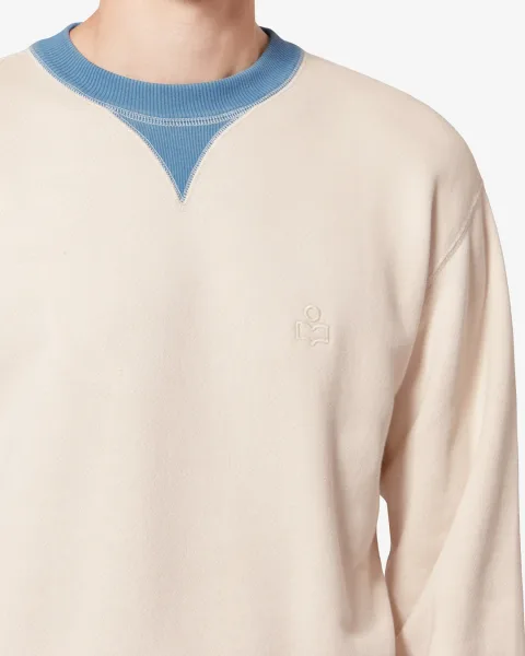 Sweat Shirt Miker - Homme - Jaune Clair - Taille XL