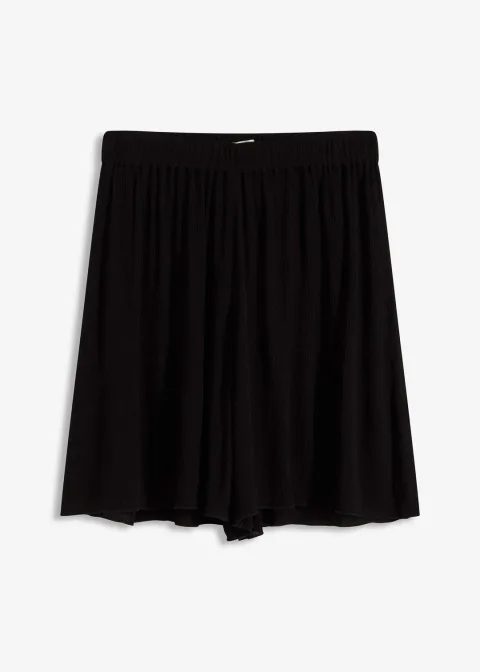 Short de plage en viscose fluide
