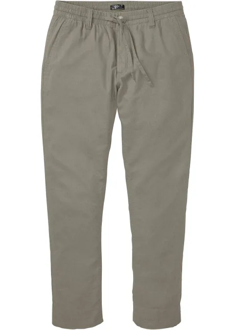 Pantalon chino léger, regular, droit