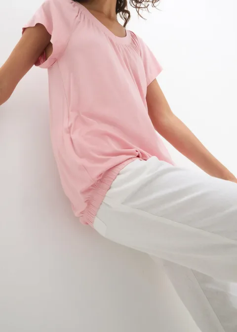 T-shirt en viscose extensible
