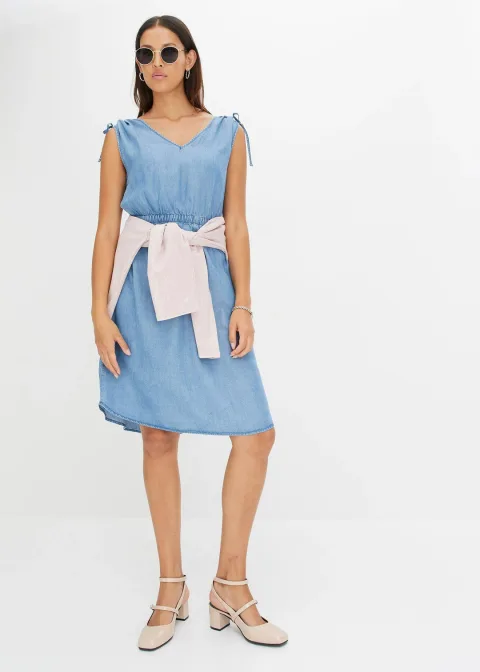 Robe en Lyocell lisse
