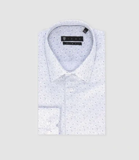 IZAC - Chemise ville bleu ''Tifast007''