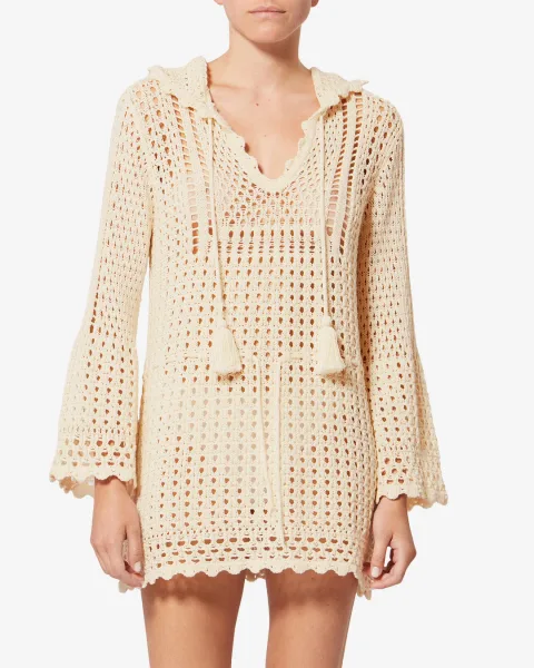 Robe Zelnie - Femme - Écru - Taille 42 - Marant Étoile