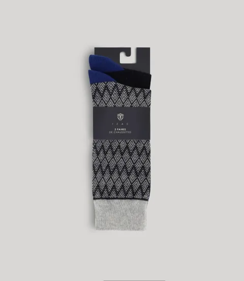 IZAC - Pack de chaussettes bleues