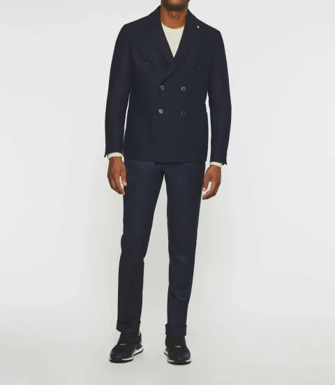 IZAC - Veste casual marine DELICE
