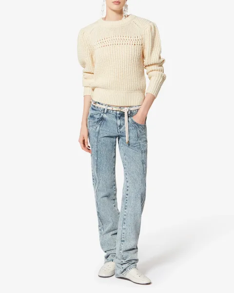 Pull Winnie - Femme - Écru - Taille 40 - Marant Étoile