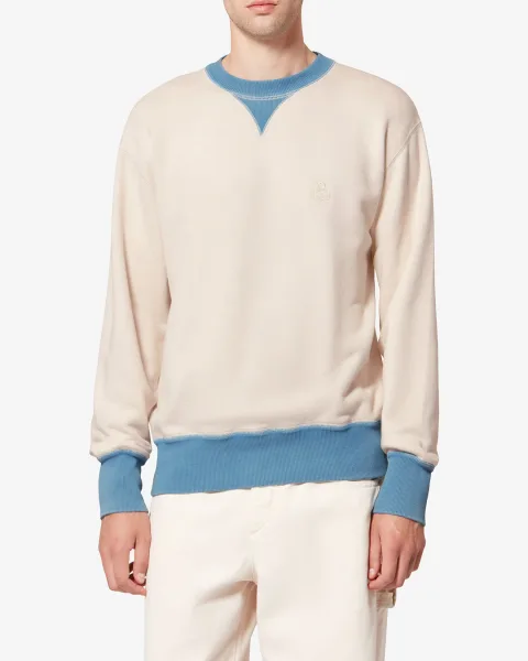 Sweat Shirt Miker - Homme - Jaune Clair - Taille XL