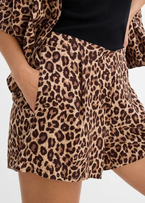 Short en viscose fluide