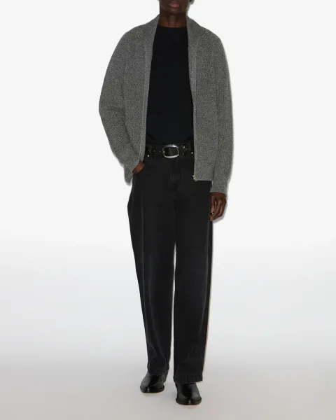 Cardigan Benett - Homme - Gris Foncé - Taille L