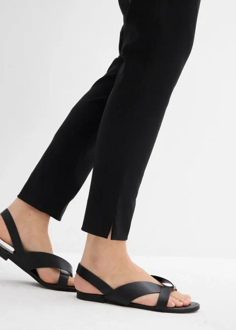 Pantalon de grossesse extensible avec jambes fuselées