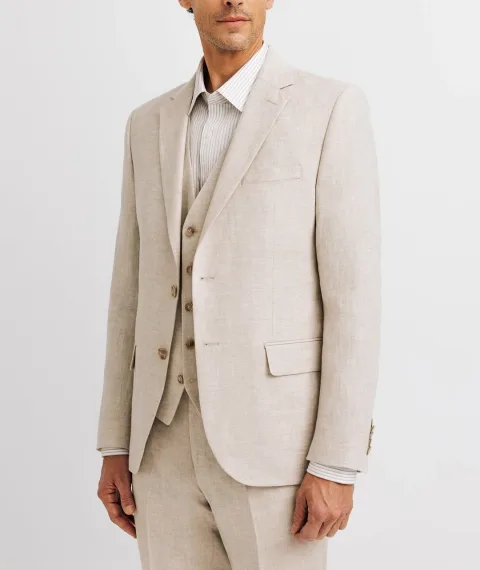 IZAC - Veste ville séparable beige