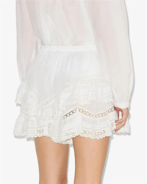 Short Geana - Femme - Blanc - Taille 42 - Marant Étoile