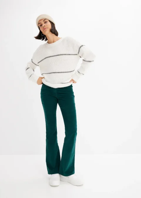 Pantalon en velours côtelé