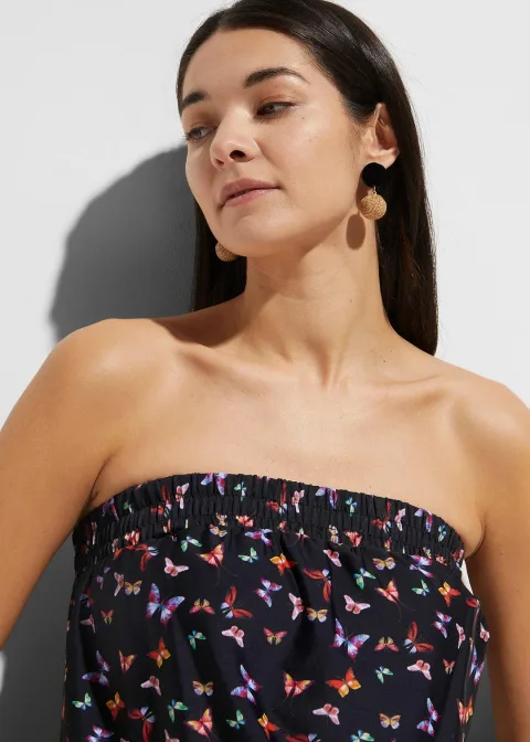 Maillot de bain combishort avec slip intérieur