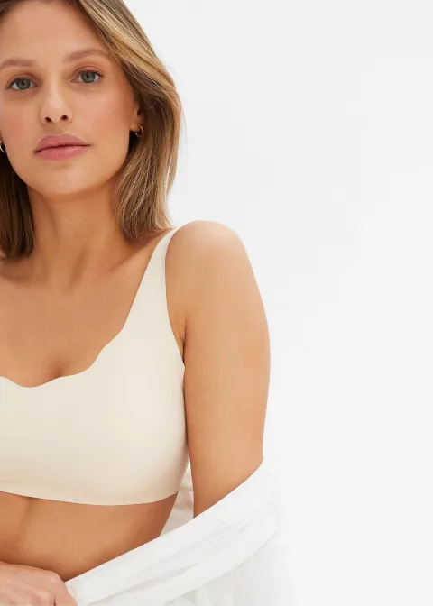 Soutien-gorge moulé sans armatures Feel Comfort à découpes laser