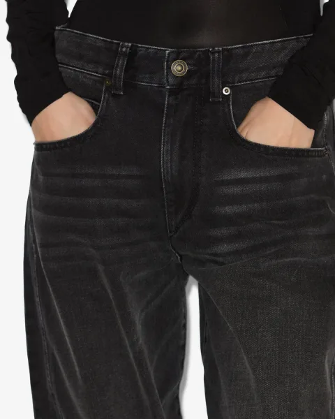 Pantalon Oriane - Femme - Noir Délavé - Taille 42