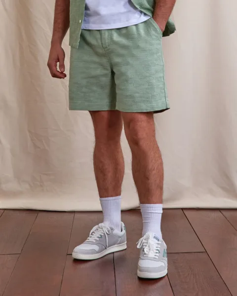 Short vert clair coton et viscose - CHEVRE