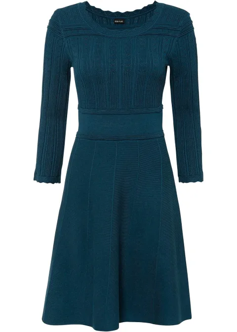 Robe en maille ajourée
