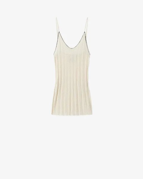 Débardeur En Maille India - Femme - Écru - Taille 44