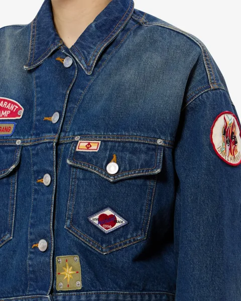 Veste Demia - Femme - Bleu - Taille40