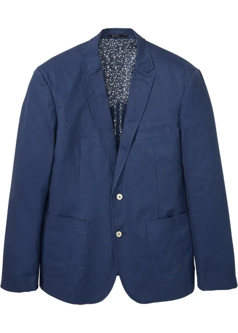 Veste de costume en lin majoritaire, Regular