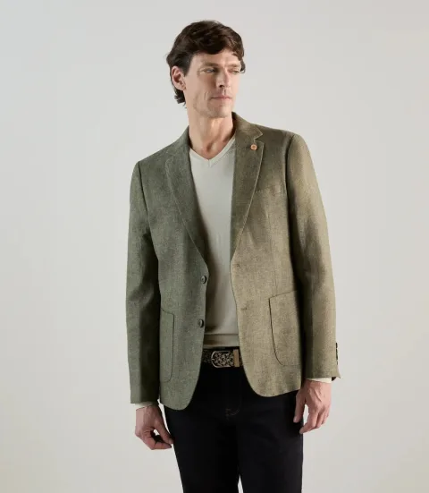 IZAC - Veste casual verte
