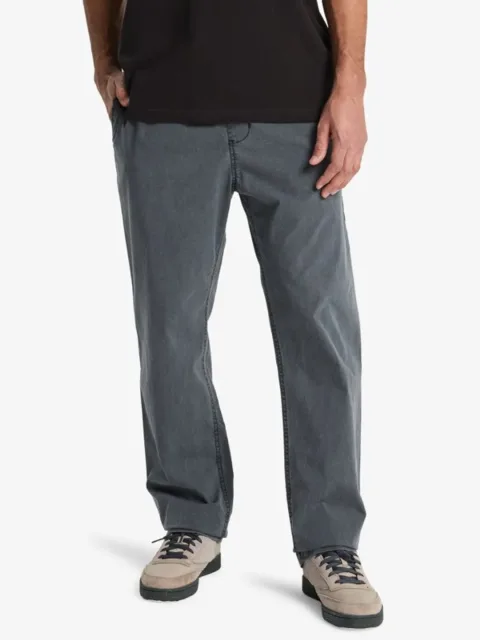 Taxer - Pantalon coupe droite Noir Homme