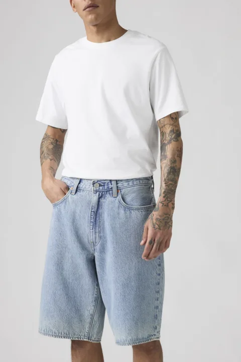 Levi's Short 478 Baggy - Homme - Bleu / My Pockets Full Shorts - 38X12