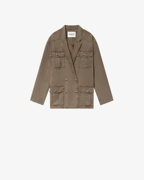 Veste Nevala - Femme - Beige - Taille 42 - Marant Étoile