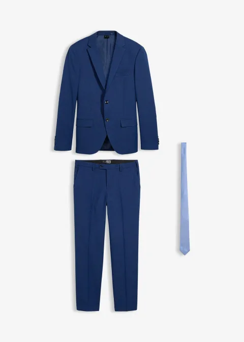 Costume 3 pièces avec cravate, slim