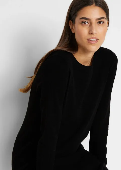 Robe pull en coton majoritaire