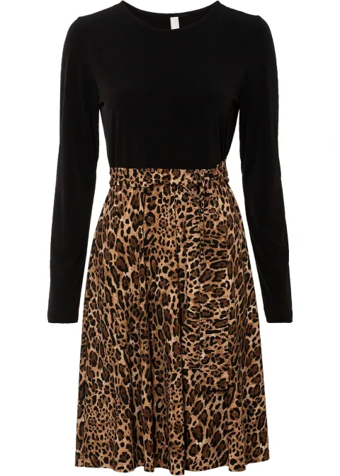 Robe courte à imprimé