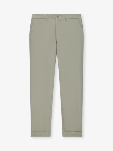 IZAC - Pantalon avec taille élastiquée kaki