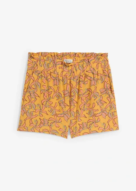 Short en coton et viscose