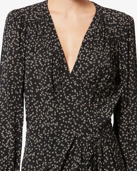 Robe Daylia - Femme - Noir - Taille 40 - Marant Étoile