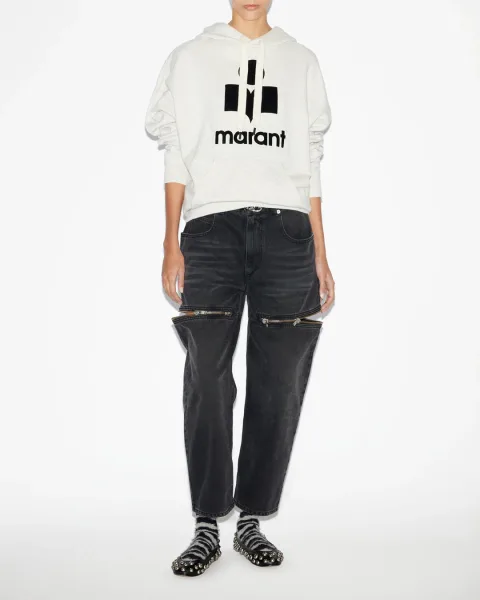 Sweatshirt Mansel - Femme - Écru - Taille 42 - Marant Étoile